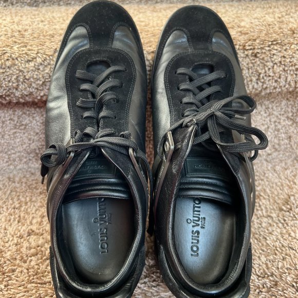 Louis Vuitton Men\'s Black Leather Sneakers main image 2
